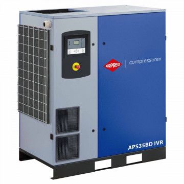 Skruekompressor APS 35BD IVR 13 bar 35 hk/26 kW 767-4835 l/min