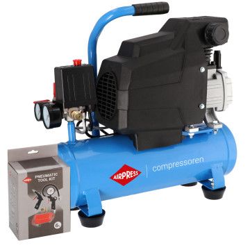 Kompressor H 185/6 8 bar 1,5 hk 82,3 l/min 6 l