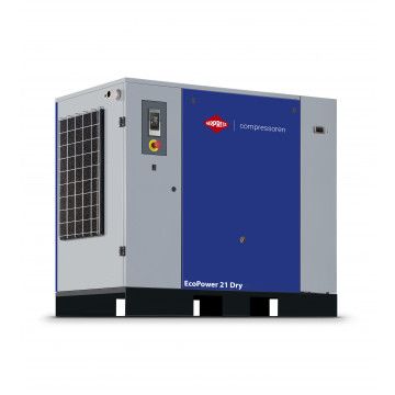 Skruekompressor EcoPower 20B Tør 10 bar 20 HK/15 kW  2310 l/min