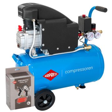 Kompressor HL 150-24 8 bar 1,5 hk 120 l/min 24 l