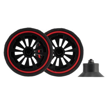 Komplet sæt af hjul med fælge og skruer - 24 liters tank