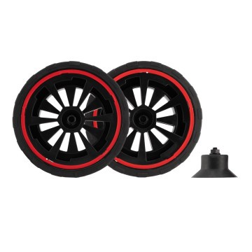 Fuld sæt af hjul med fødder og skruer - 50 liters tank