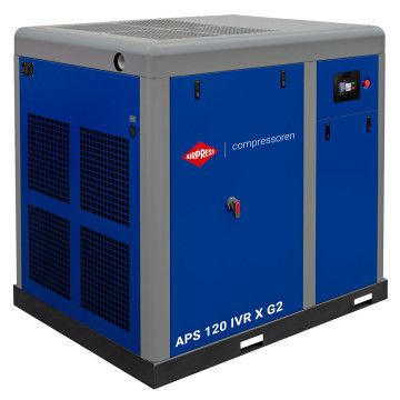 Skruekompressor APS X 120 IVR G2 10 bar 120 HK/90 kW 4520 - 14910 l/min