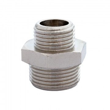 Reducerende nipel 1/4" x 3/8" han