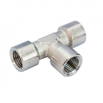 T-stykke kobling 1/4" hun