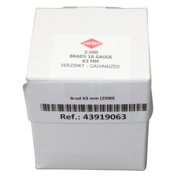 Brads 63 mm 2500 stykker