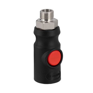 Sikkerhedskobling 3/8" han