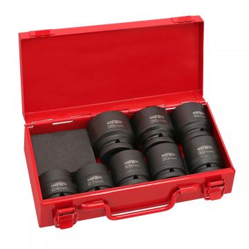 Impact nut socket set 3/4" 8-del.