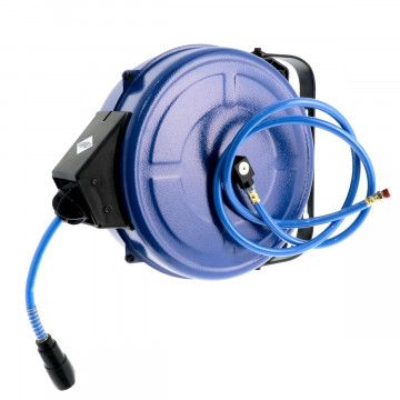 Luftslangehus vægmontering 15 bar 20 m 1/4" 12 x 8 mm PU