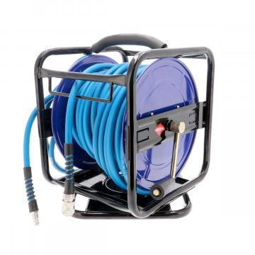 Luftslangetromle 15 bar 30 m 1/4" 12 x 8 mm hybridpolymer