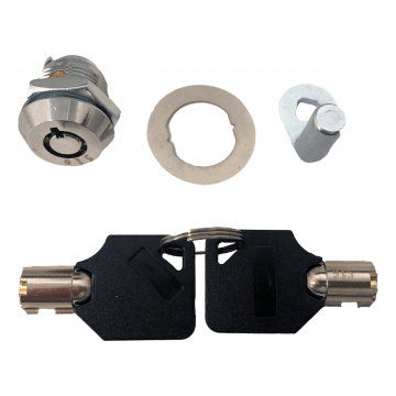 Låsesæt med 2 nøgler